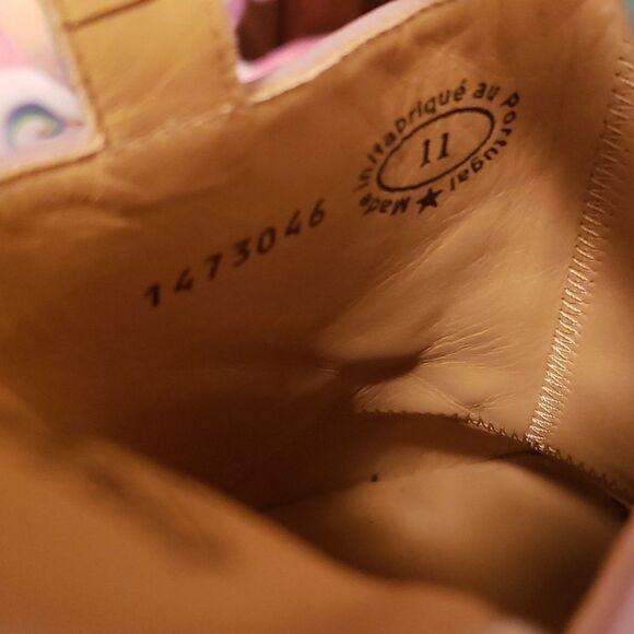 𝅺john Fluevog ATTIC TZIPORAH SLINGBACK WITH APPLIQUÉ size 11 - Picture 11 of 12